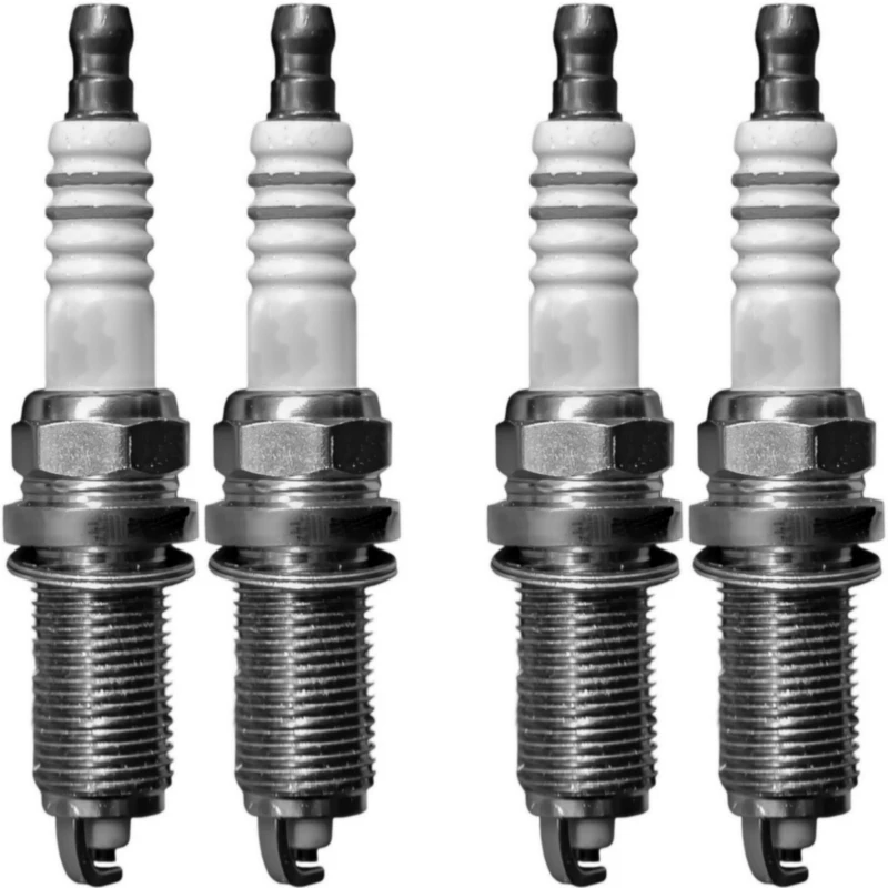 شمع خودرو فورس مدل تک پلاتین کد GradeA+ پایه بلند مناسب برای پژو 206 تیپ 5 و پژو 207 بسته 4 عددی