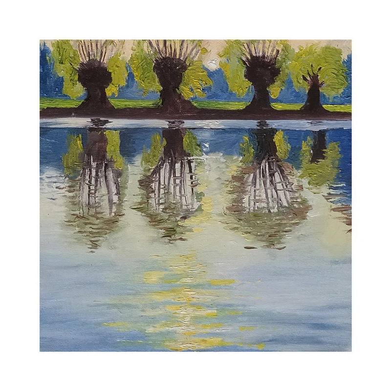 تابلو نقاشی رنگ روغن به سبک امپرسیونیسم کد G0278