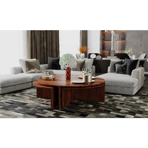 میز پذیرایی اعیان مدل FH327 مجموعه 5 عددی