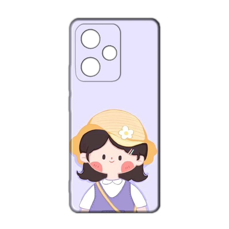 کاور مدل دخترانه کد 101 مناسب برای گوشی موبایل شیائومی Redmi 13