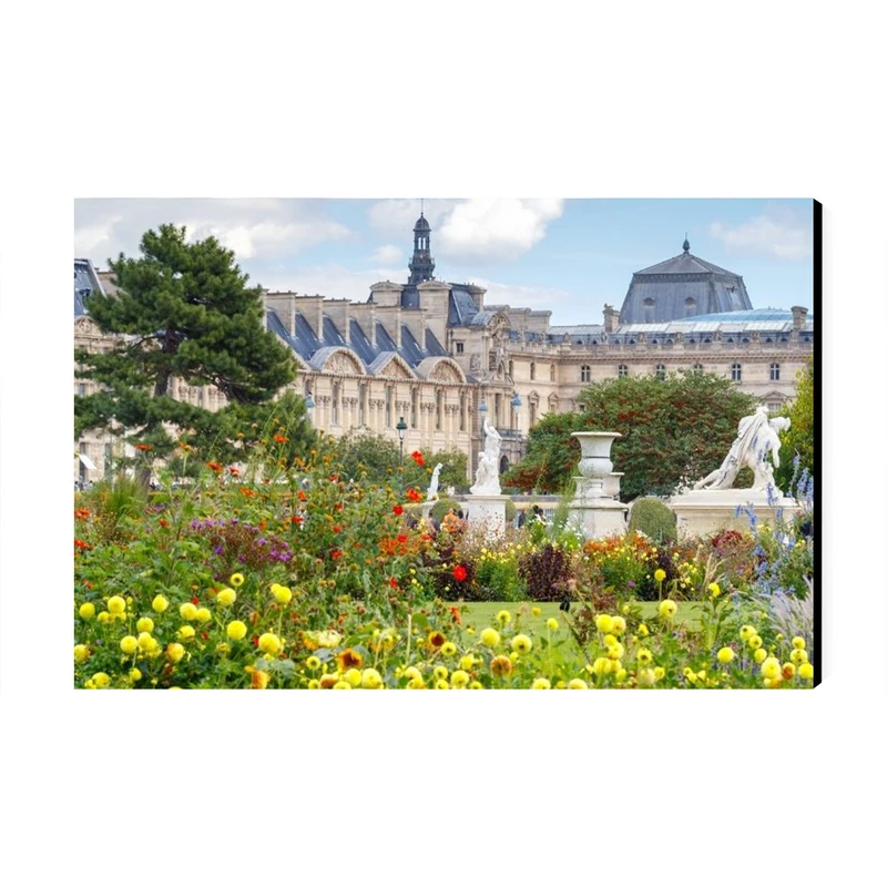 تابلو شاسی عرش طرح گردشگری فرانسه مدل باغ تویلری کد As5734