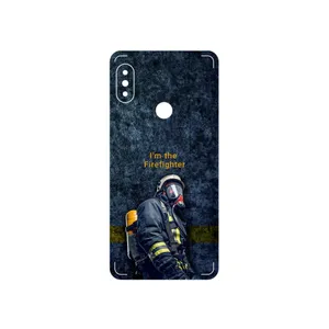 MAHOOT Firefighter Cover Sticker for Xiaomi Redmi Note 5 Pro