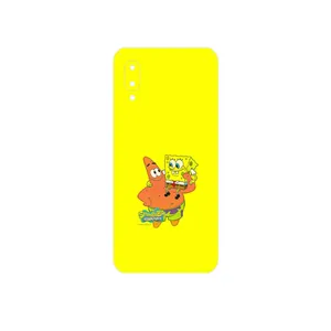 MAHOOT SpongeBob SquarePants Cover Sticker for Samsung Galaxy M02