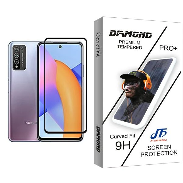 محافظ صفحه نمایش جی اف مدل Diamond Glass MIX001 مناسب برای گوشی موبایل آنر 10X Lite