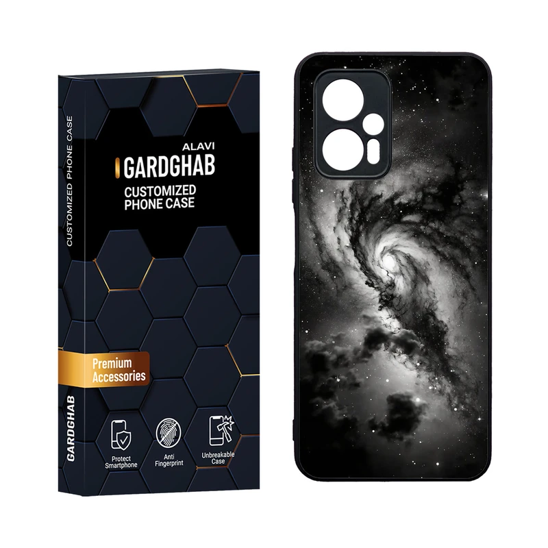 کاور گارد قاب مدل دورژله ای پشت گلس پسرانه مناسب برای گوشی موبایل شیائومی Poco X4 GT / Redmi Note 11t Pro 5G