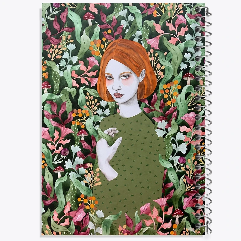 دفتر نت موسیقی 50 برگ خندالو مدل دخترانه کد F206