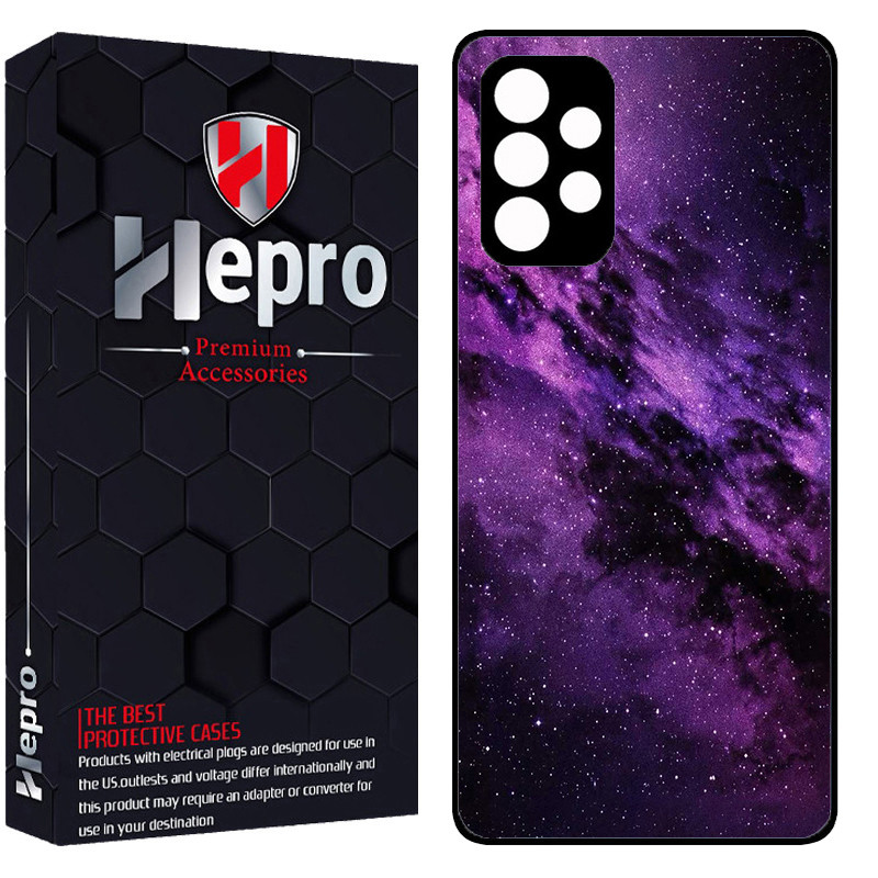 کاور هپرو طرح کهکشان کد Dimo-912 مناسب برای گوشی موبایل سامسونگ Galaxy A53
