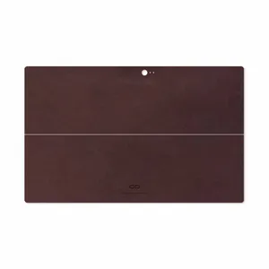 MAHOOT Matte-Dark-Brown-Leather Cover Sticker for Microsoft Surface 2 RT 2013
