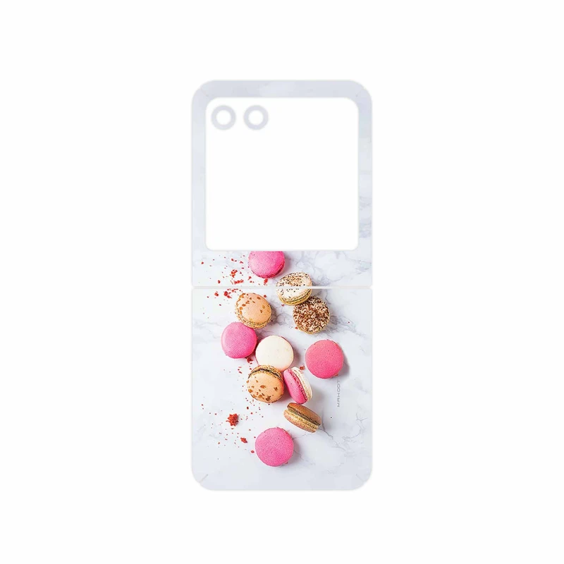 برچسب پوششی ماهوت مدل Macaron_cookie مناسب برای گوشی موبایل موتورولا Razr 40 Ultra