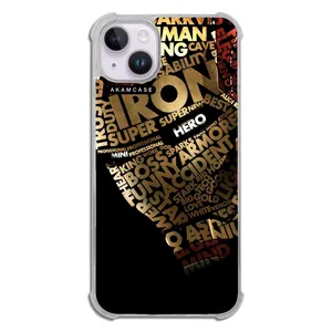 AKAM AMC-WTA14PLUS-IRON MAN14 Cover For Apple iPhone 14 Plus