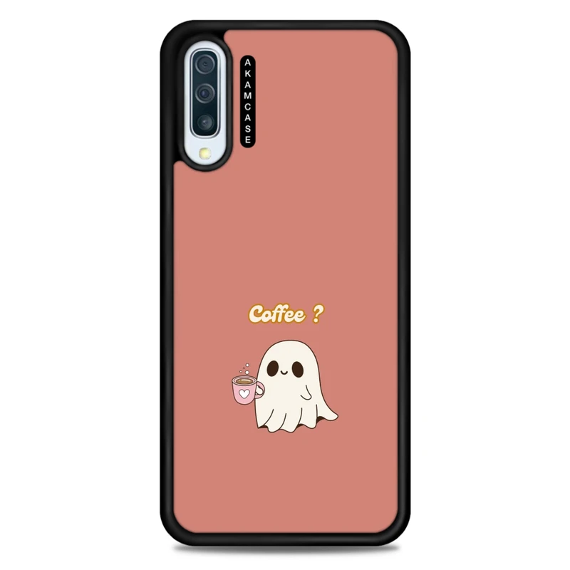 کاور آکام مدل AMC-WSGA50-COFFEE-23 مناسب برای گوشی موبایل سامسونگ Galaxy A50