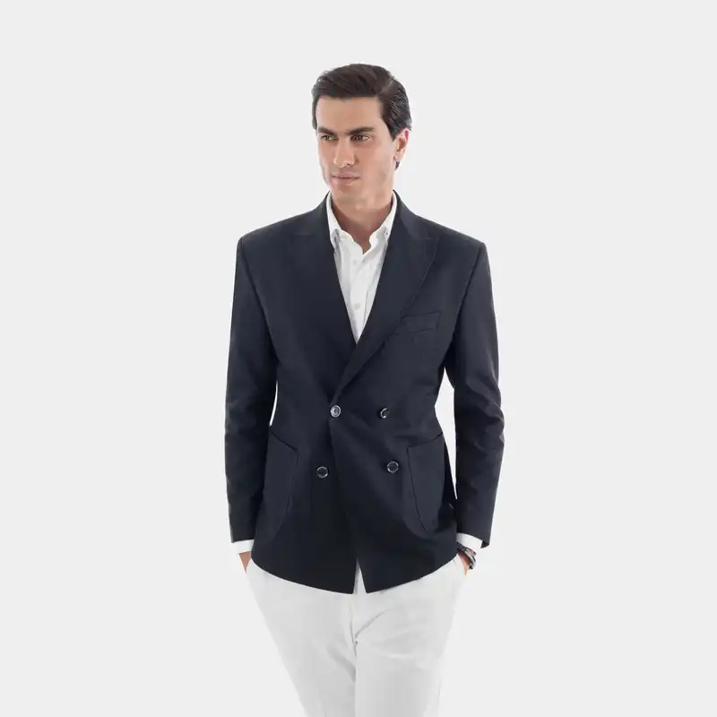 کت تک مردانه کروم مدل دبل برست 2320215