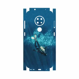 MAHOOT Scuba Diving-FullSkin Cover Sticker for Nokia 7.2