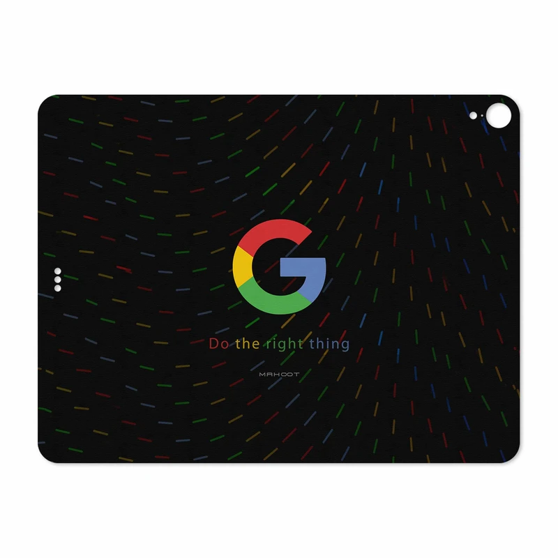 برچسب پوششی ماهوت مدل Google-Logo مناسب برای تبلت اپل iPad Pro 12.9 (GEN 3) 2018 A1876