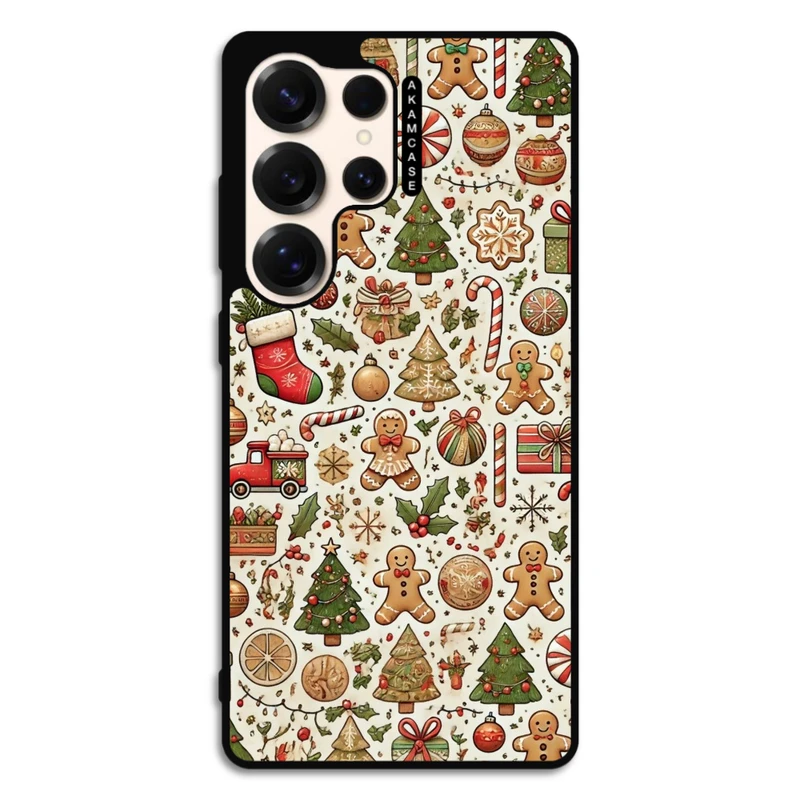 کاور آکام مدل AMC-WSGS25U-CHRISTMAS-21 مناسب برای گوشی موبایل سامسونگ Galaxy S25 Ultra