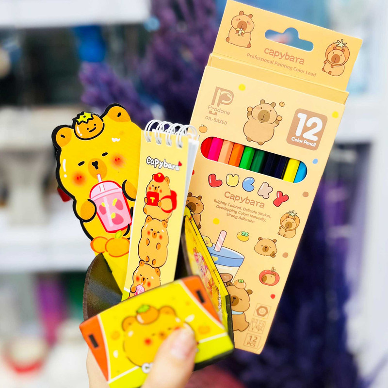 بسته لوازم تحریر مدل کاپی بارا مجموعه 3 عددی