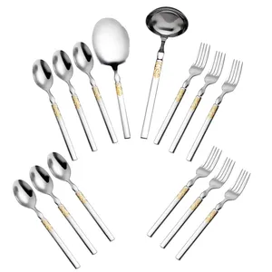 سرویس قاشق و چنگال 14 پارچه 6 نفره جی فی نی مدل G-501