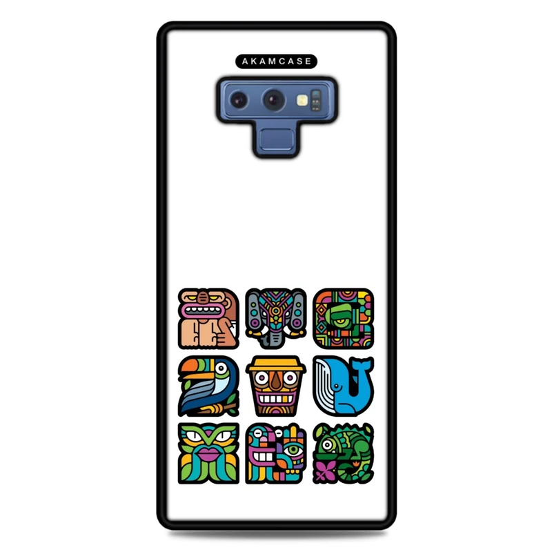کاور آکام مدل AMC-WSGN9-MODERN CULTURE-4 مناسب برای گوشی موبایل سامسونگ Galaxy Note 9