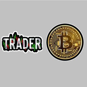 نقد و بررسی استیکر لپ تاپ کارنیکا طرح ترید-بیت کوین مدل trade-bitcoin-2222018 مجموعه 2 عددی توسط خریداران