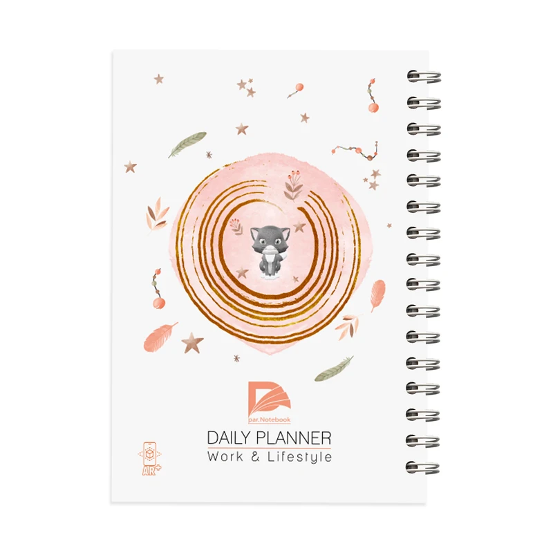 دفتر برنامه ریزی 160 برگ پر نوت بوک طرح کیتی