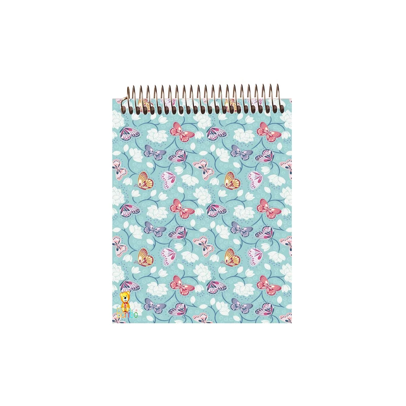 دفتر نقاشی 50 برگ بانیبو مدل پروانه کد 145