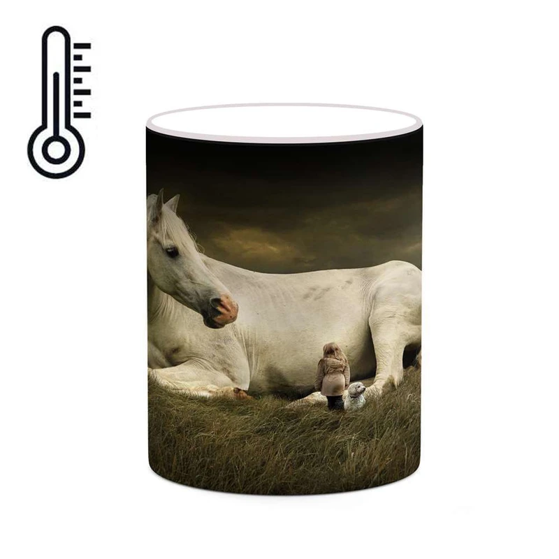 ماگ حرارتی کاکتی مدل اسب کد mgh24111