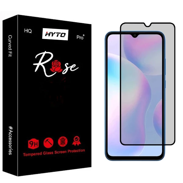 محافظ صفحه نمایش حریم شخصی هیتو مدل DarkView Rose مناسب برای گوشی موبایل شیائومی Redmi 9A / 9AT / 9C / 9C NFC / 9i / 9 Active / 10A / Poco C31  