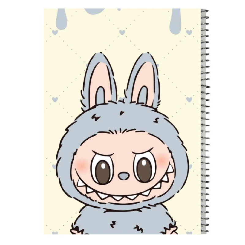 دفتر مشق 80 برگ مدل لبوبو کد 12