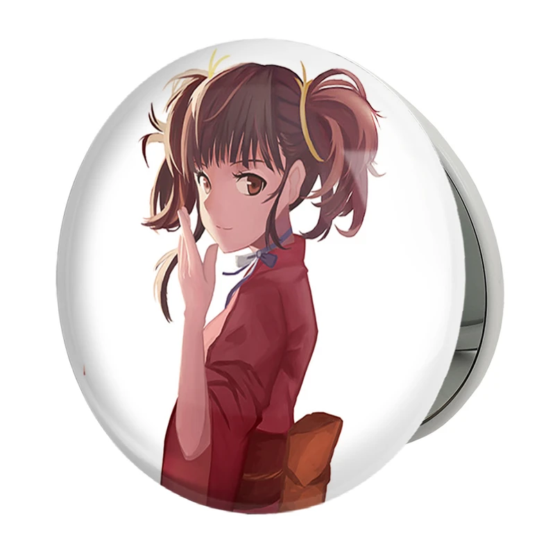 آینه جیبی خندالو طرح مومی انیمه کابانری (Kabaneri) مدل تاشو کد 35978