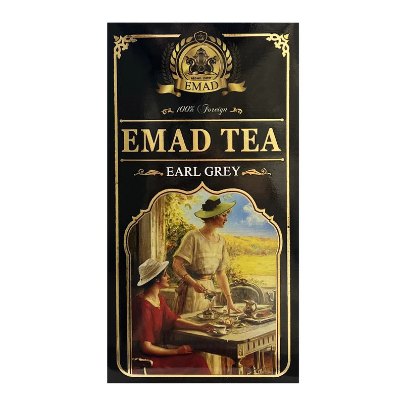 چای سیاه خارجی شکسته ارل گری عماد - 400 گرم
