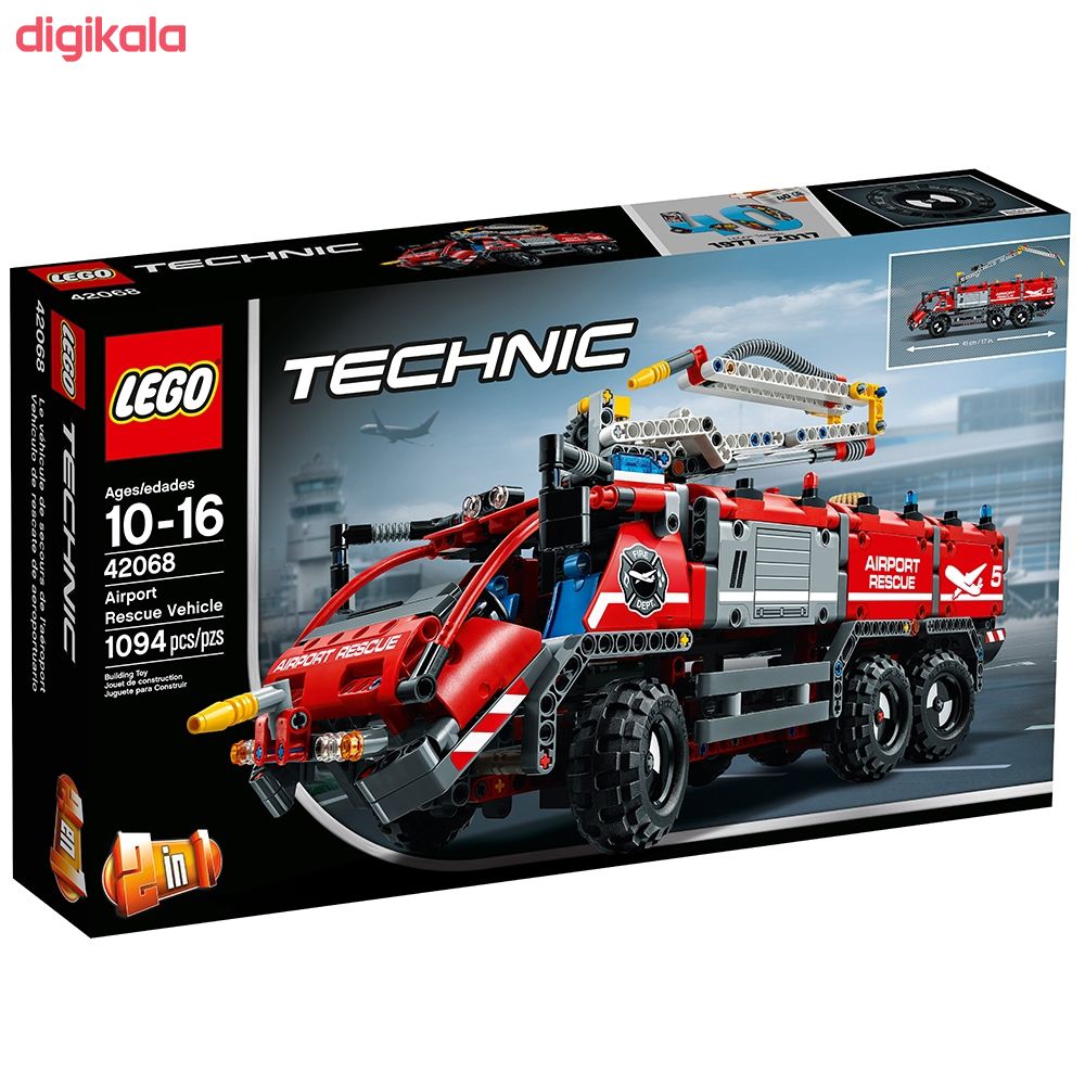 لگو سری Technic مدل Airport Rescue Vehicle 42068 main 1 1