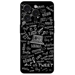 Megafone Social Media 1898 Cover For Apple iPhone 15 Pro 