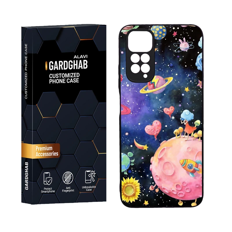 کاور گارد قاب علوی مدل دورژله ای فانتزی مناسب برای گوشی موبایل شیائومی Redmi Note 11 4G / Redmi Note 11S 4G