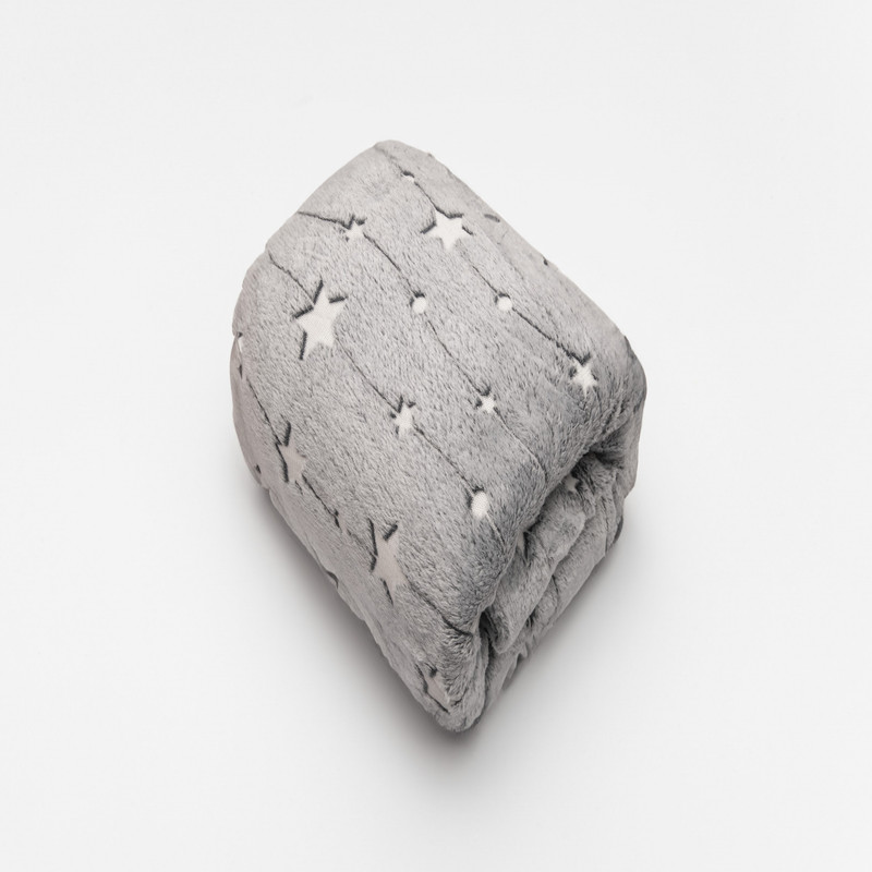 پتو مسافرتی مدل شبنما ستاره دنباله دار سایز 150x210 سانتی متر