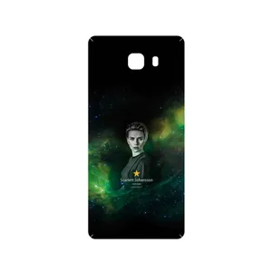 MAHOOT Scarlett Johansson Cover Sticker for Samsung Galaxy C9 Pro