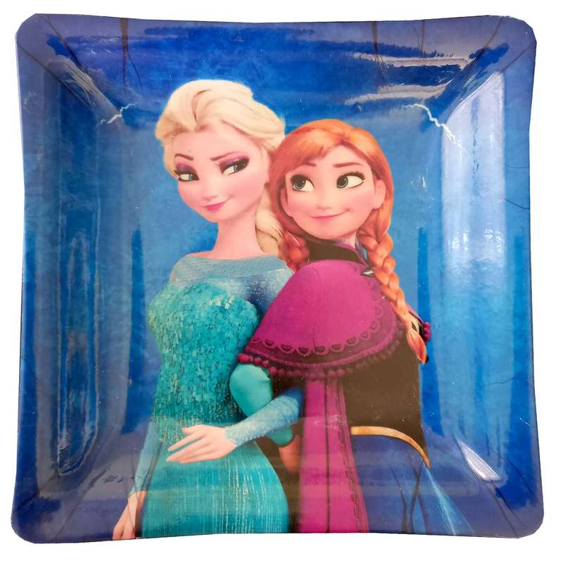 بشقاب کودک مدل فروزن کد plate-frozen-01