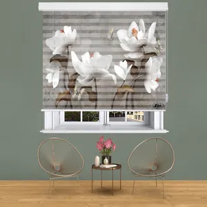 پرده زبرا زیو مدل 3D-1074 سایز 200x150 سانتی متر