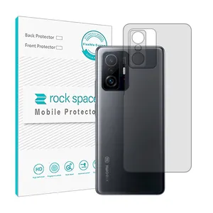 Transparent Rockspace HyGEL phone back protector suitable for Xiaomi 11T Pro mobile phone