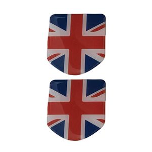 برچسب خودرو طرح پرچم انگلستان بسته 2 عددی