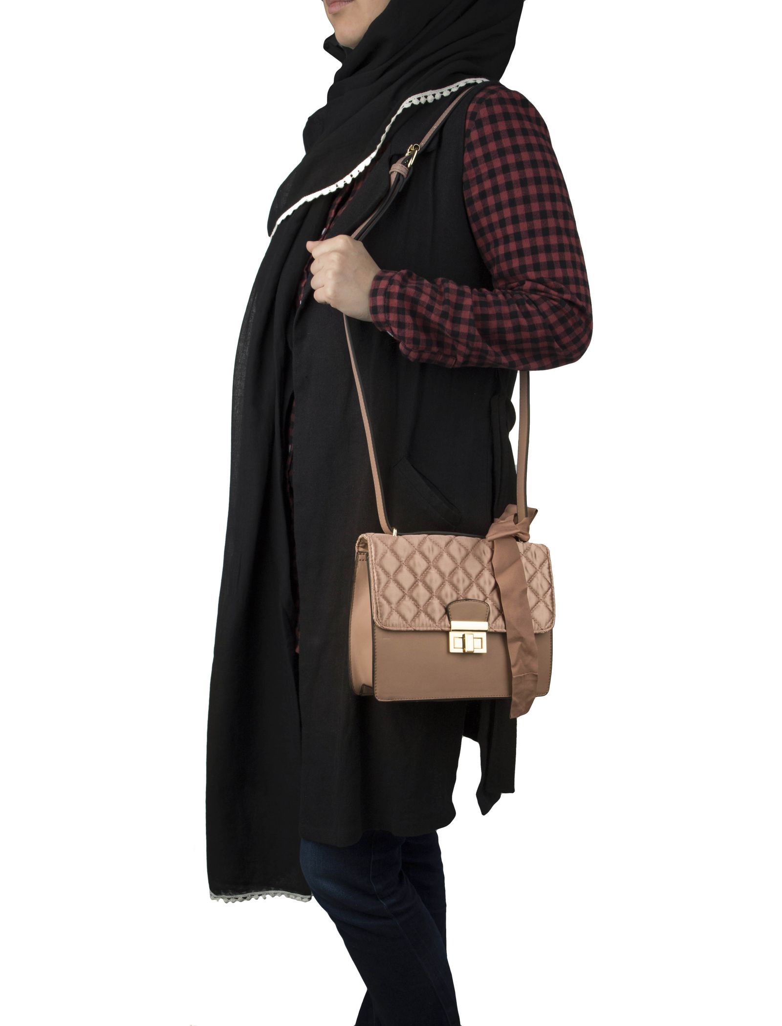 کیف دوشی روزمره زنانه - کال ایت اسپرینگ تک سایز - قهوه اي - 8