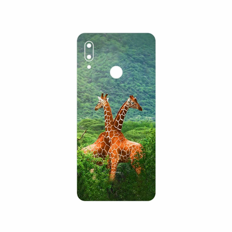 برچسب پوششی ماهوت مدل Giraffe مناسب برای گوشی موبایل هوآوی P Smart 2019