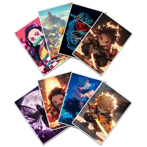 استیکر و برچسب گوفی مدل تانجیرو نزوکو انیمه شیطان کش Demon Slayer Anime کد T06 مجموعه 8 عددی