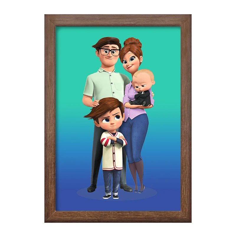 تابلو خندالو طرح بچه رئیس Boss Baby  کد 12532