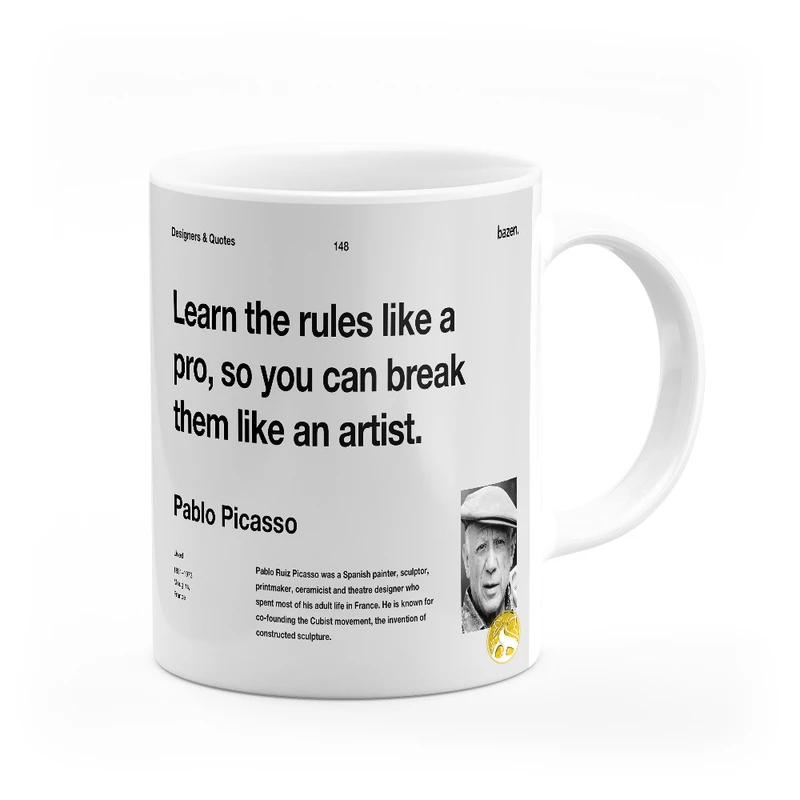 ماگ هومرو طرح بیزینس و جملات انگیزشی مدل MG8335