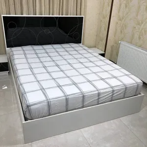 سرویس ملحفه مدل چهارخانه 2 نفره 3 تکه