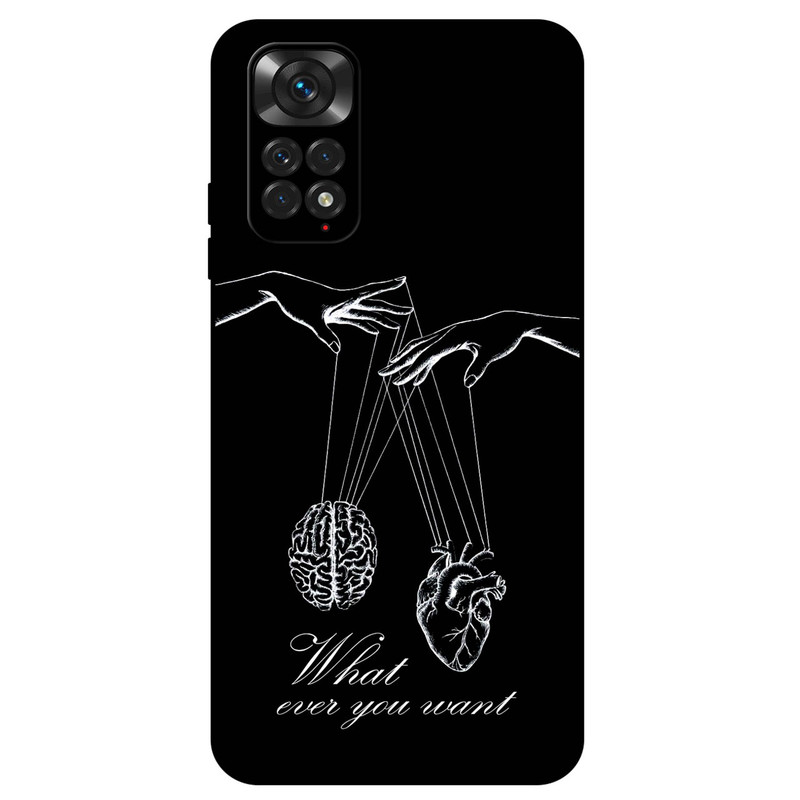 کاور مگافون طرح فکر و احساس مدل 1899 مناسب برای گوشی موبایل شیائومی Redmi Note 11 / 11s 4G