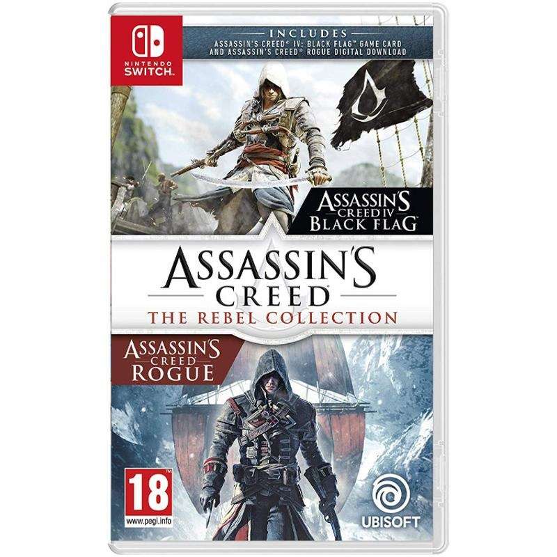 بازی Assassin's Creed: The Rebel Collection نسخه Standard مخصوص Nintendo Switch بازی Assassin's Creed: The Rebel Collection نسخه Standard مخصوص Nintendo Switch