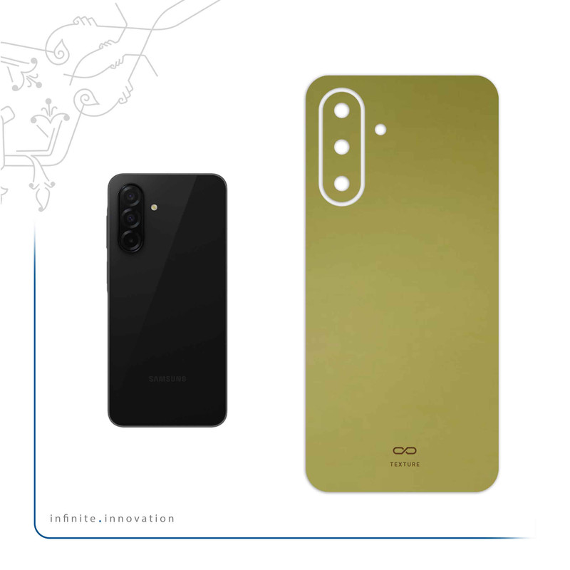 برچسب پوششی ماهوت مدل Matte-Gold مناسب برای گوشی موبایل سامسونگ Galaxy A26