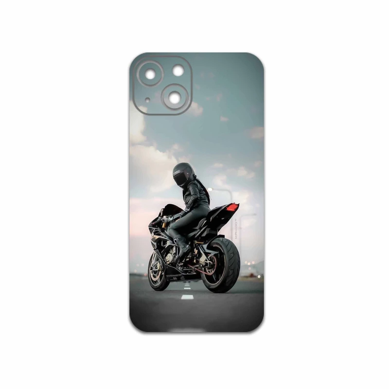برچسب پوششی ماهوت مدل Motorcycling مناسب برای گوشی موبایل اپل iPhone 13