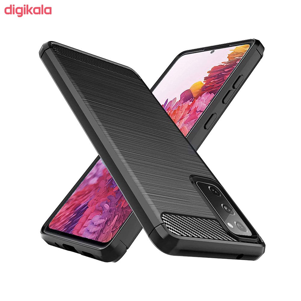 کاور جیتک مدل Rugged Carbon مناسب برای گوشی موبایل سامسونگ Galaxy S20 FE 5G/4G main 1 12